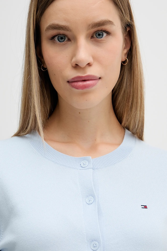 Tommy Hilfiger cardigan albastru WW0WW42370