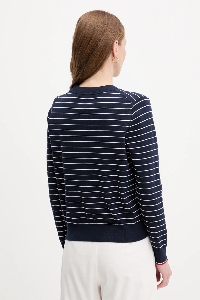Oblečenie Kardigán Tommy Hilfiger WW0WW42370 tmavomodrá