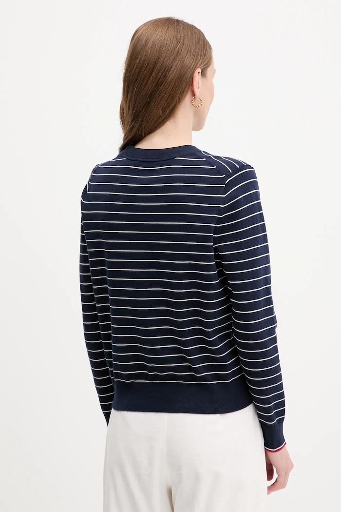 Oblečenie Kardigán Tommy Hilfiger WW0WW42370 tmavomodrá