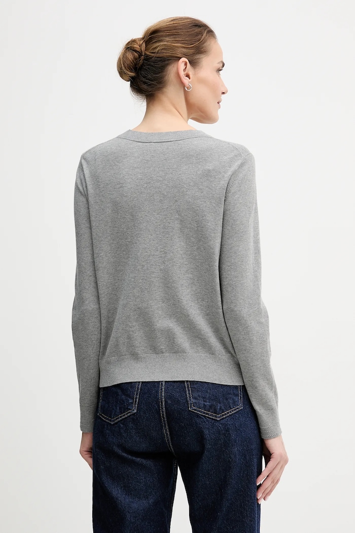 Îmbrăcăminte Tommy Hilfiger cardigan WW0WW42370 gri