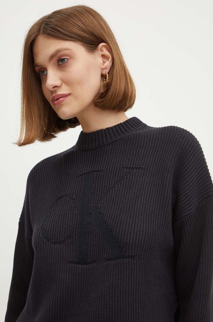 Calvin Klein Jeans sweter czarny J20J223615