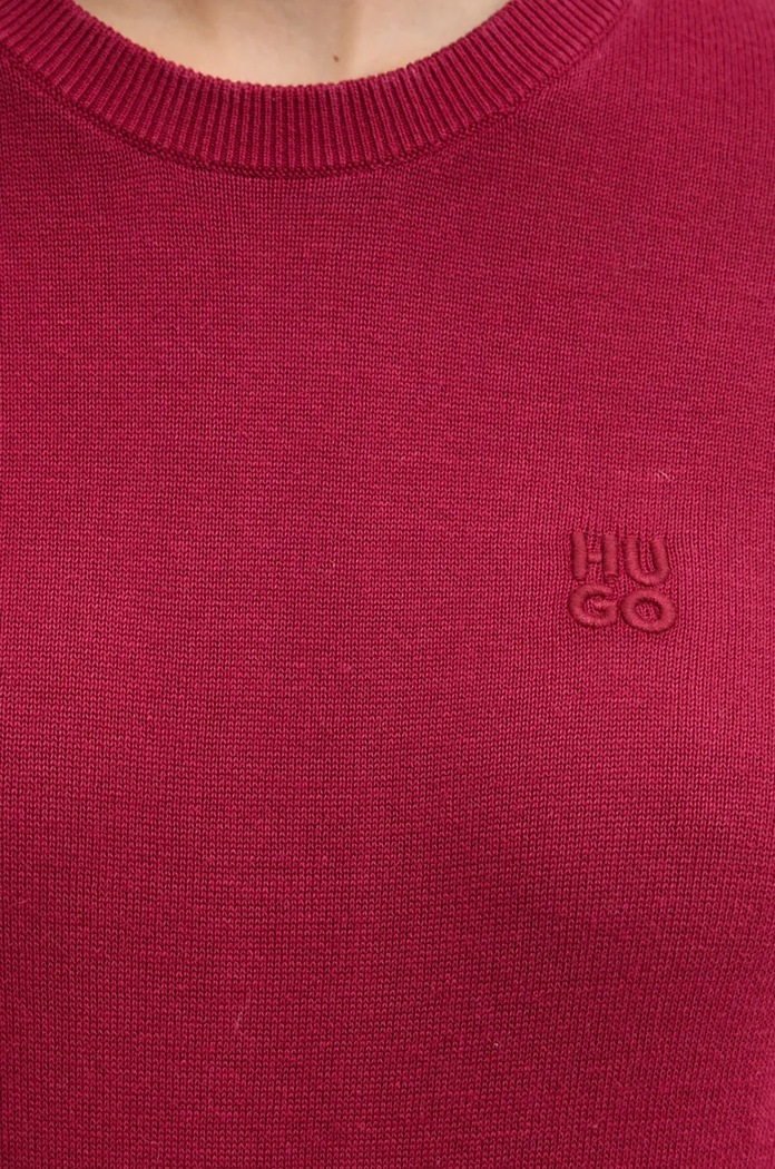 Bavlněný svetr HUGO Scallia 50514296