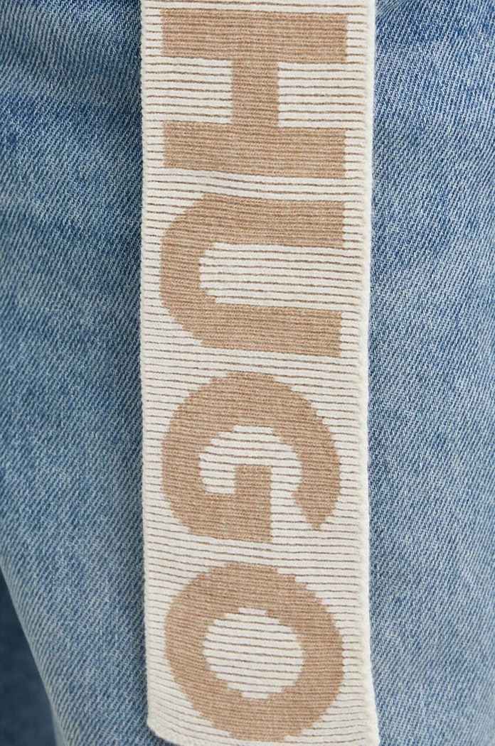 Vlněný svetr HUGO 50518313 béžová