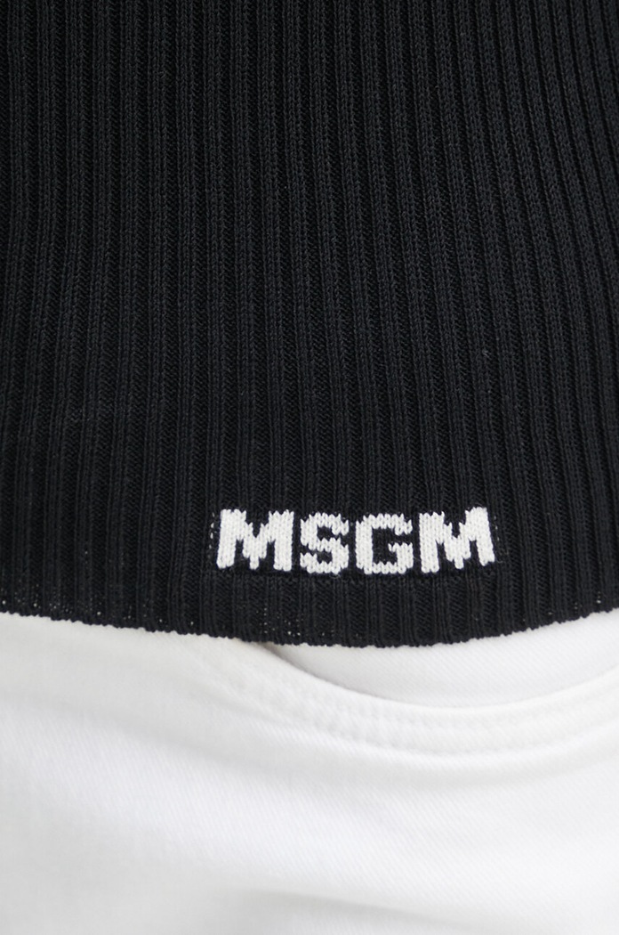 Πουλόβερ MSGM 3741MDM227.247783 μαύρο
