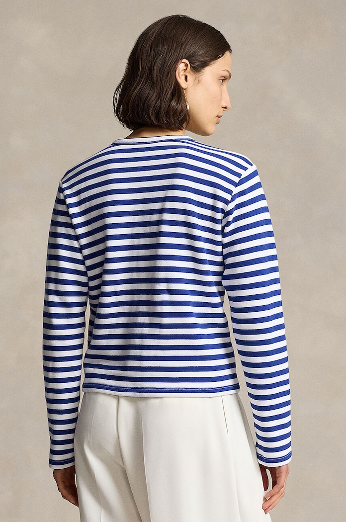 Πλεκτή ζακέτα Polo Ralph Lauren 211942806 μπλε SS25
