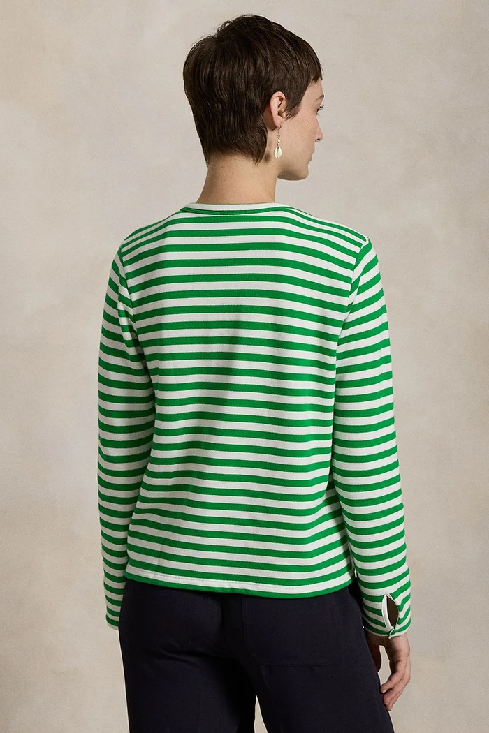 Polo Ralph Lauren cardigan 211942806 verde SS25