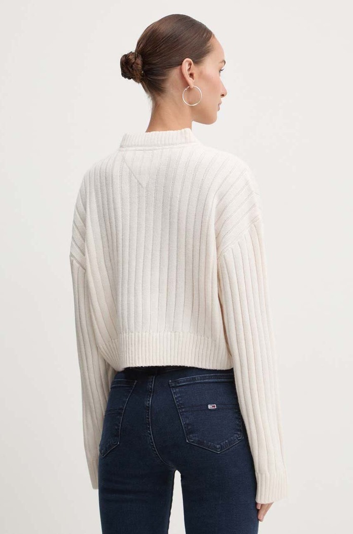 Oblečení Svetr Tommy Jeans DW0DW18528 béžová