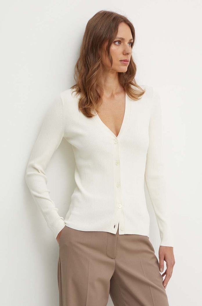 Lauren Ralph Lauren kardigan 200925301 beżowy AW24