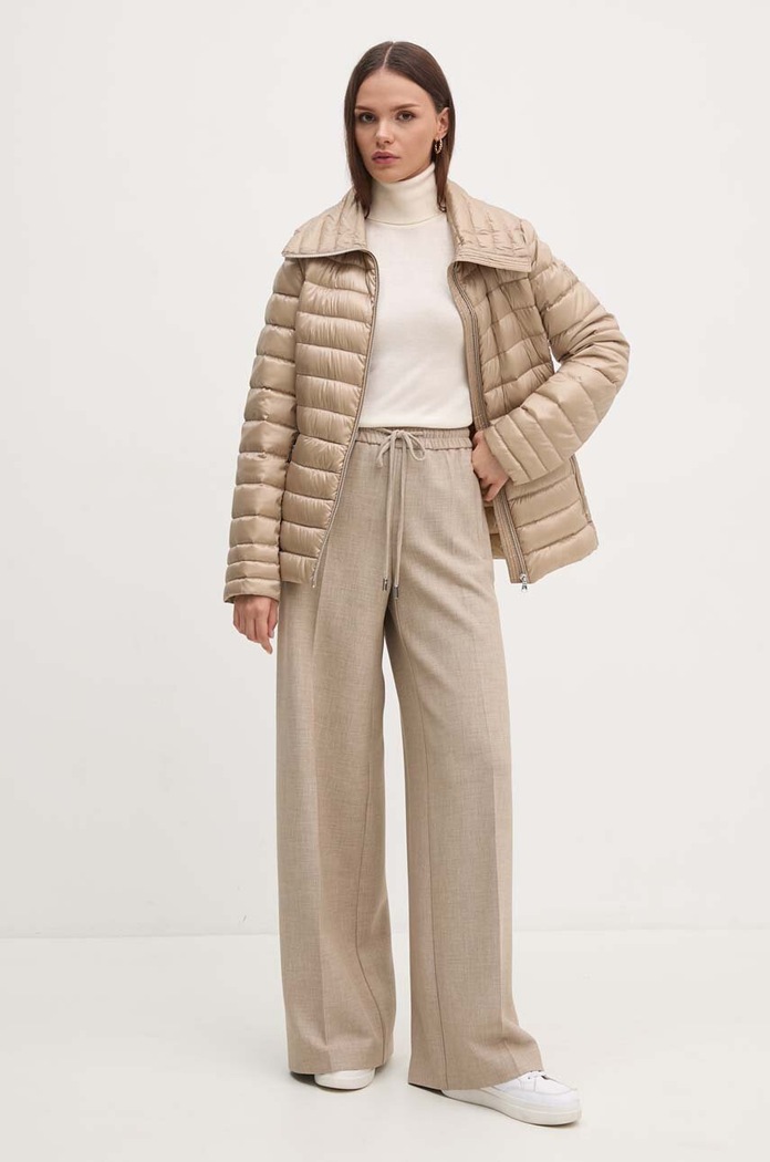 Pulover s dodatkom svile Lauren Ralph Lauren 200940470 bež AW25