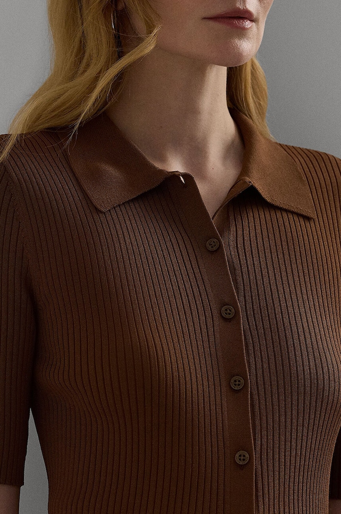 Kardigan Lauren Ralph Lauren hnědá 200943864