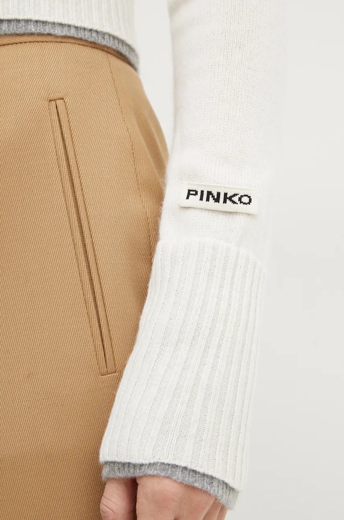 Вълнена жилетка Pinko 104469.A277 бежов