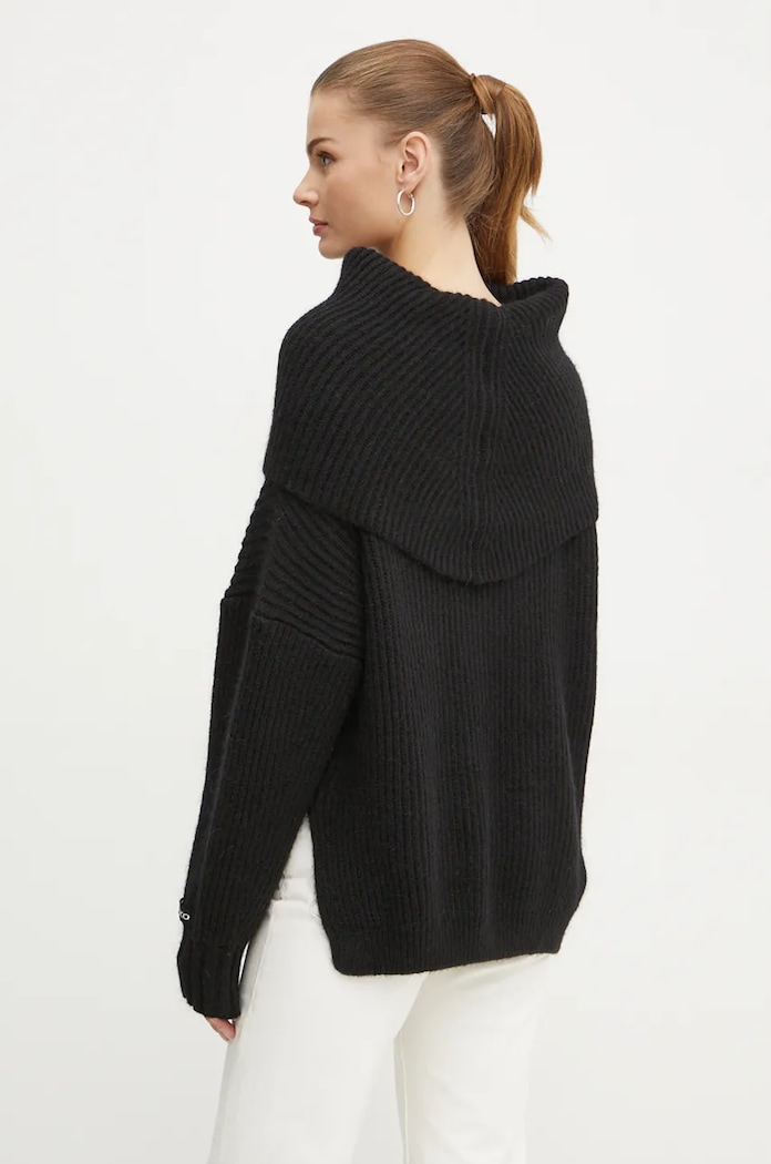 Odzież Pinko sweter z domieszką moheru 104493.A282 czarny