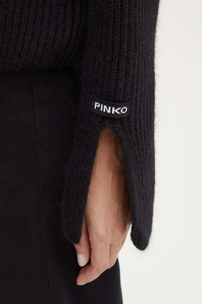 Pinko sweter z domieszką wełny 104492.A282 czarny
