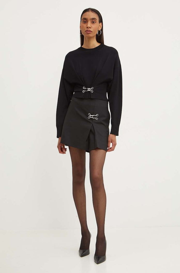 Sveter Moschino Jeans 0917.8205 čierna AW24