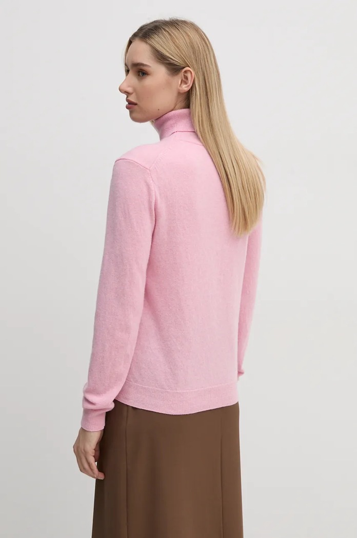Vlněný svetr United Colors of Benetton 1002D2348 růžová SS26