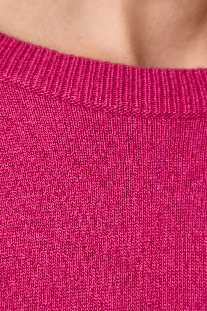 Svetr dámský s příměsí vlny United Colors of Benetton 1035D1P17 růžová