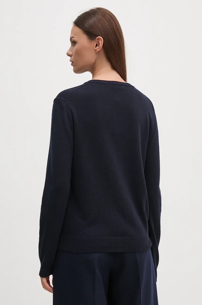 Дрехи Жилетка с вълна United Colors of Benetton 1035D5012 тъмносин