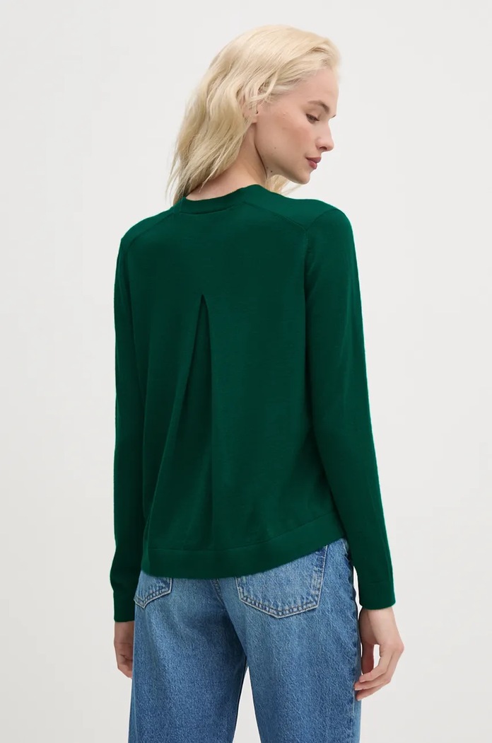 Oblečení Vlněný svetr United Colors of Benetton 11AHD603P zelená