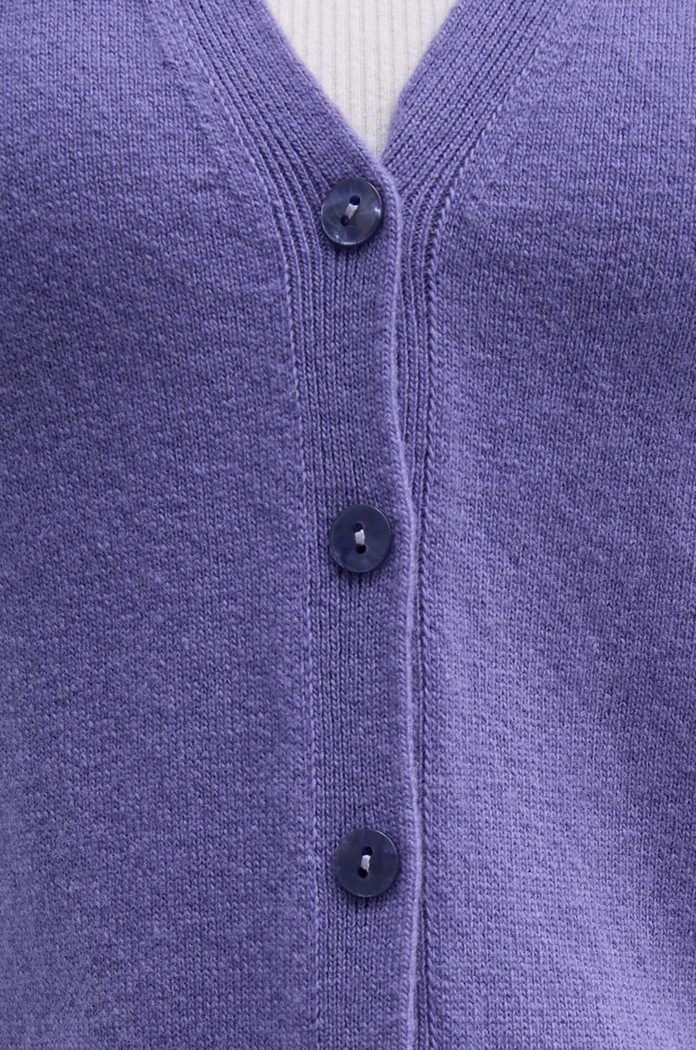Vlněný svetr United Colors of Benetton 1002D6879 fialová