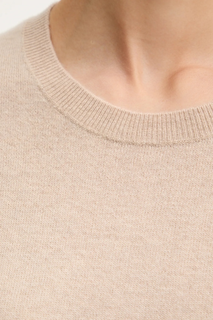 United Colors of Benetton sweter wełniany 1002D10BG beżowy