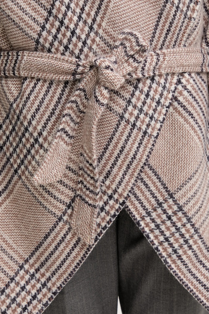 United Colors of Benetton poncho 6HKYDU01E beżowy