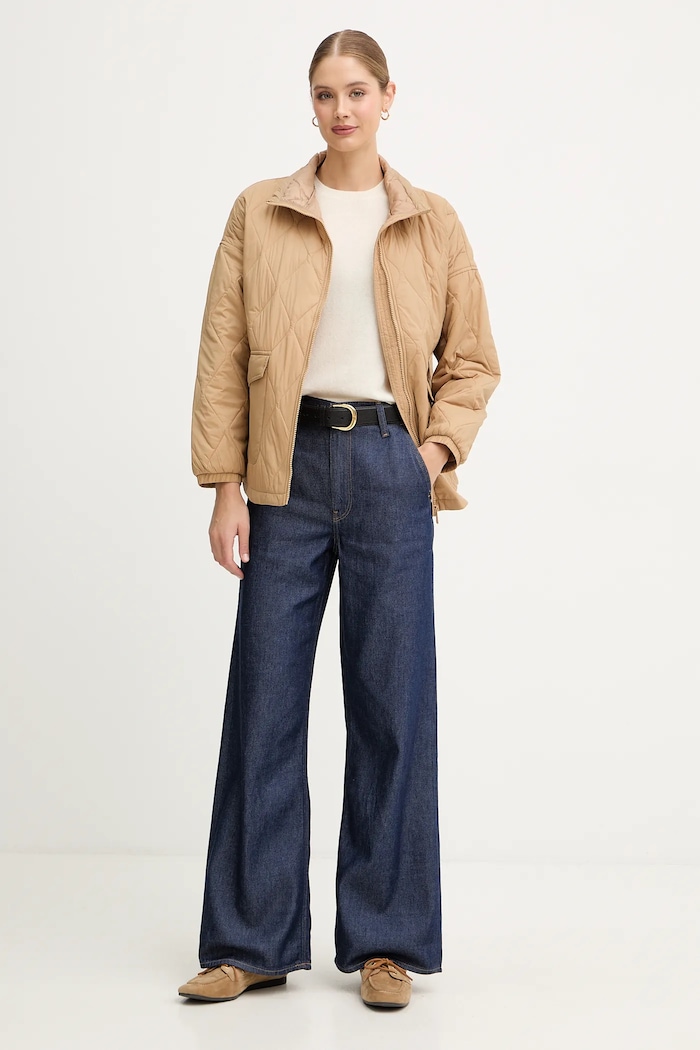 United Colors of Benetton sweter kaszmirowy 1033D107P beżowy AW25