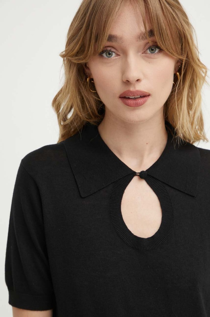 Svetr z vlněné směsi By Malene Birger TALALLIA černá Q72434001