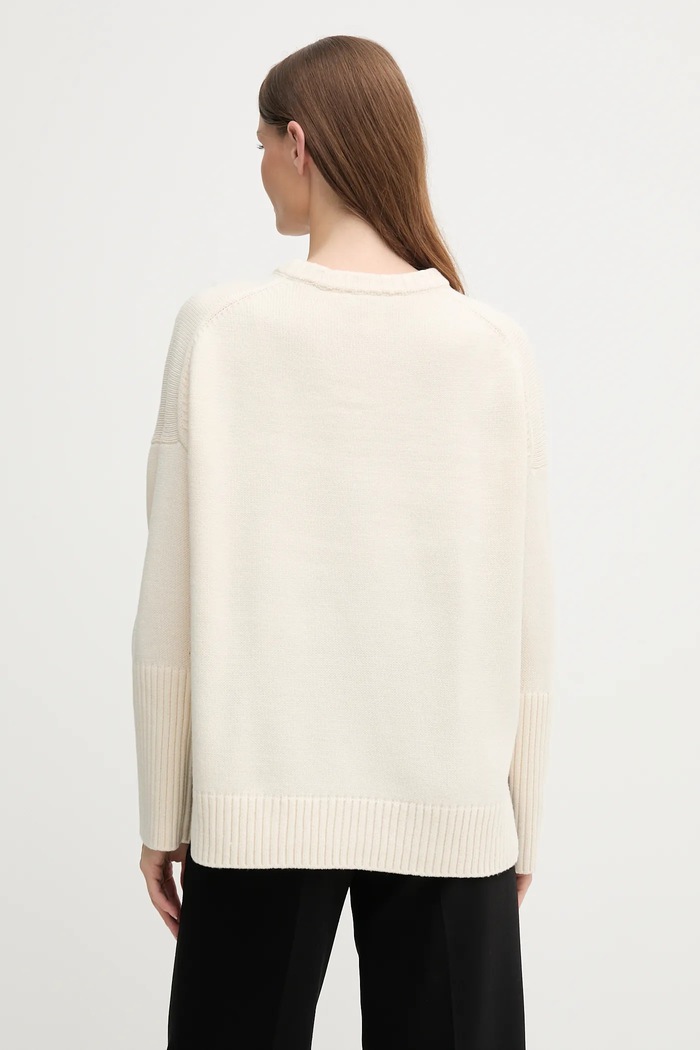 Oblečenie DKNY sveter dámsky DJ4R0362 béžová