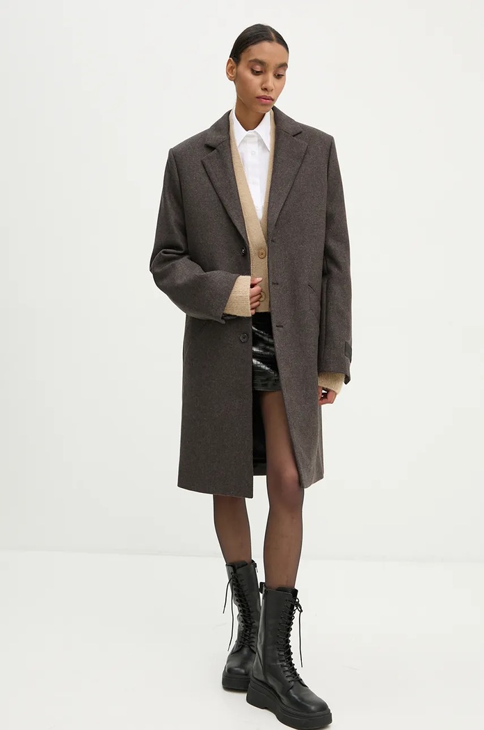 Vlněný svetr Drykorn 88587.420171 béžová AW24