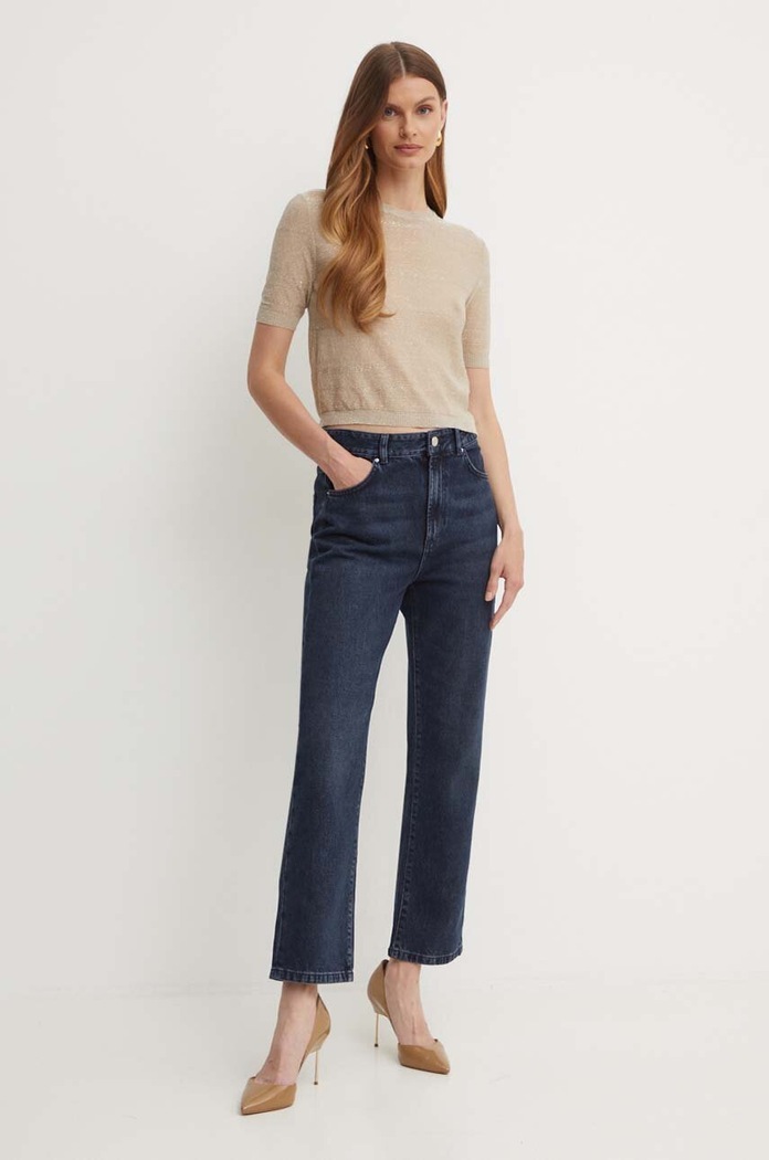 Marella t-shirt 2423366231200 bézs AW24