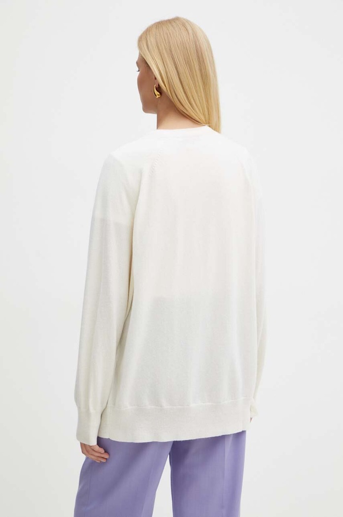 Oblečení Vlněný svetr Max Mara Leisure 2426346018600 béžová