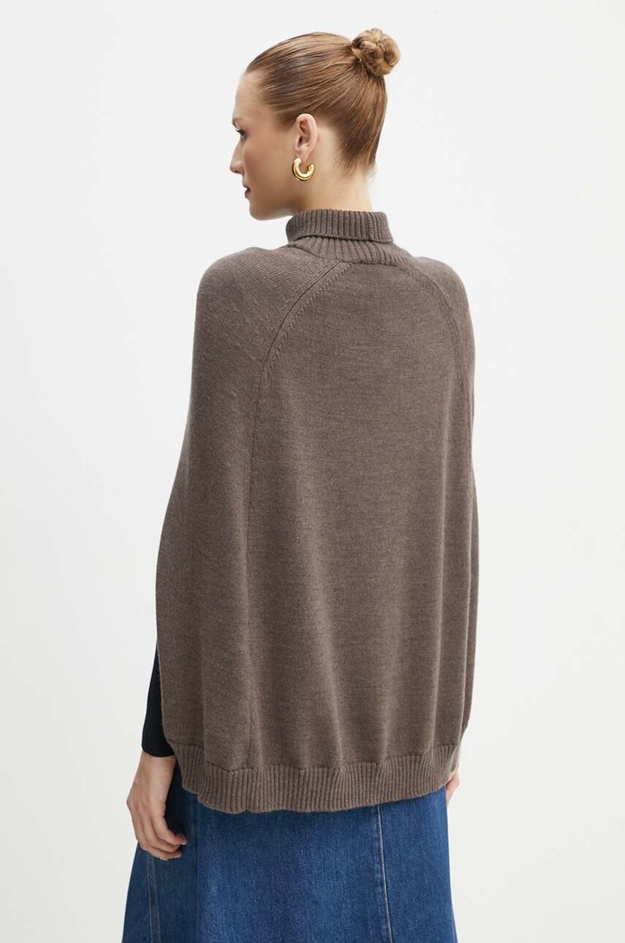 Oblečení Vlněný svetr Max Mara Leisure 2426366188600 hnědá