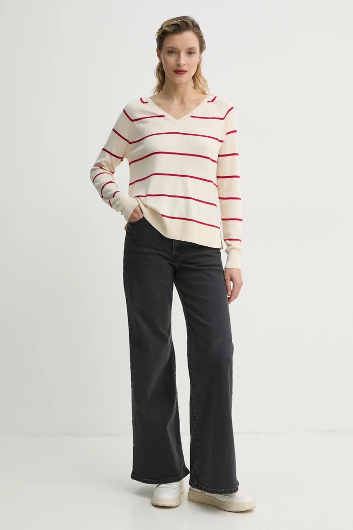 Levi's sweter A8502 beżowy SS25