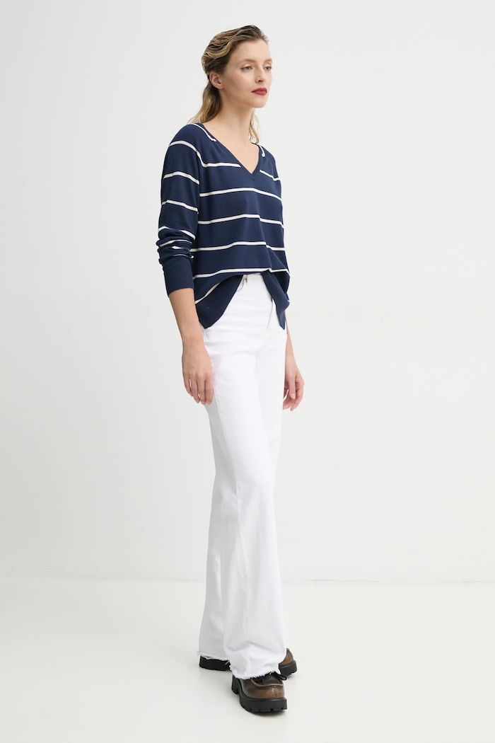Levi's sweter A8502 granatowy SS25