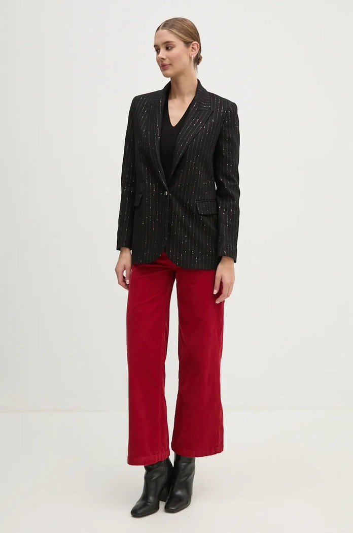 Пуловер United Colors of Benetton 104HD402A черен AW24