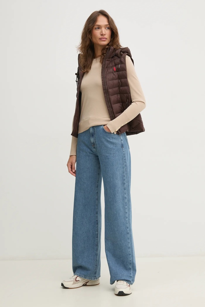 United Colors of Benetton sweter 104HD10CB beżowy SS25