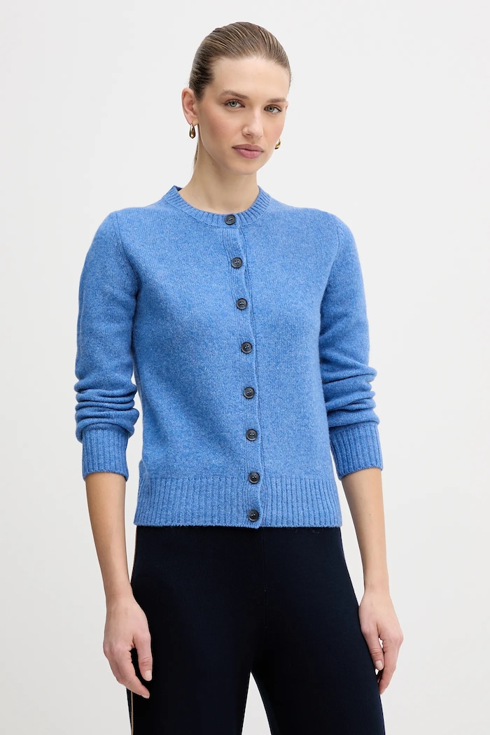 United Colors of Benetton cardigan in lana blu 103ME500L