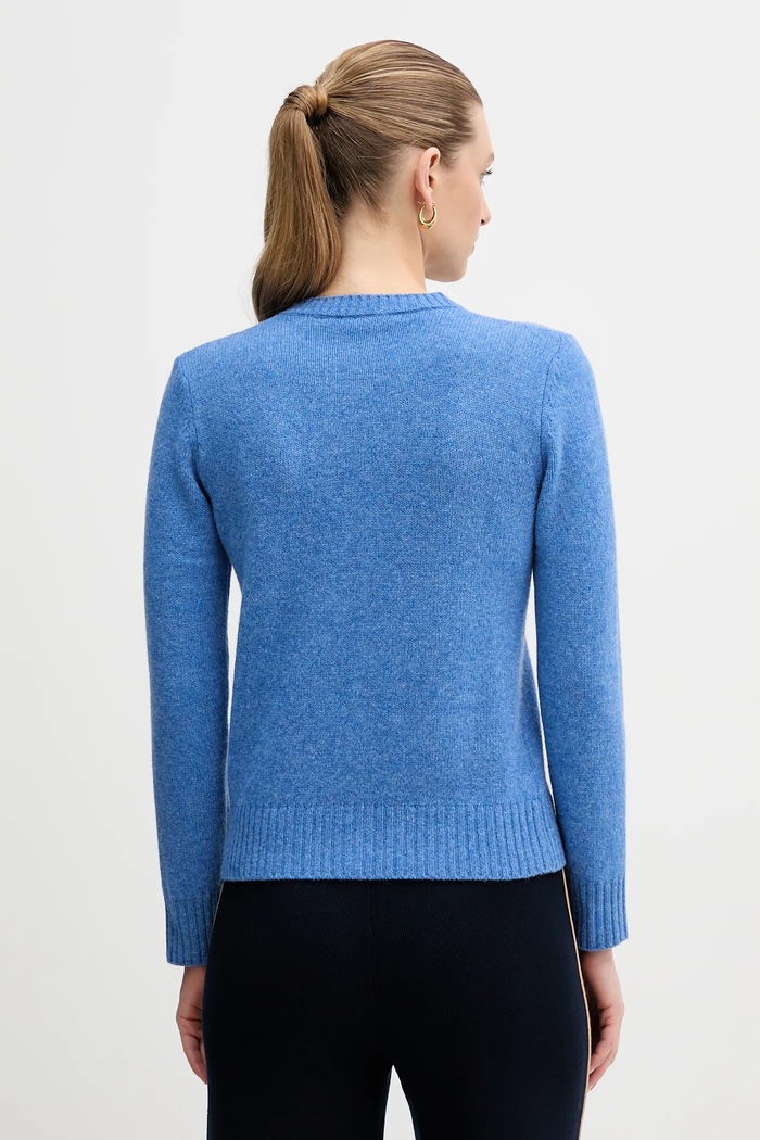Abbigliamento United Colors of Benetton cardigan in lana 103ME500L blu