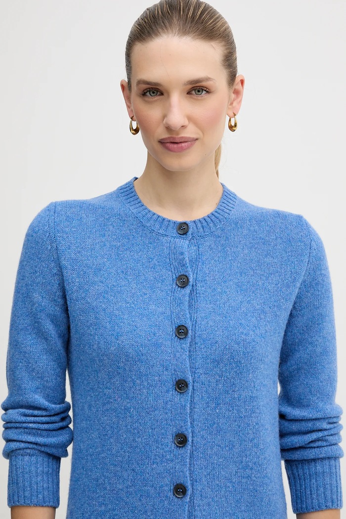 United Colors of Benetton cardigan in lana blu 103ME500L