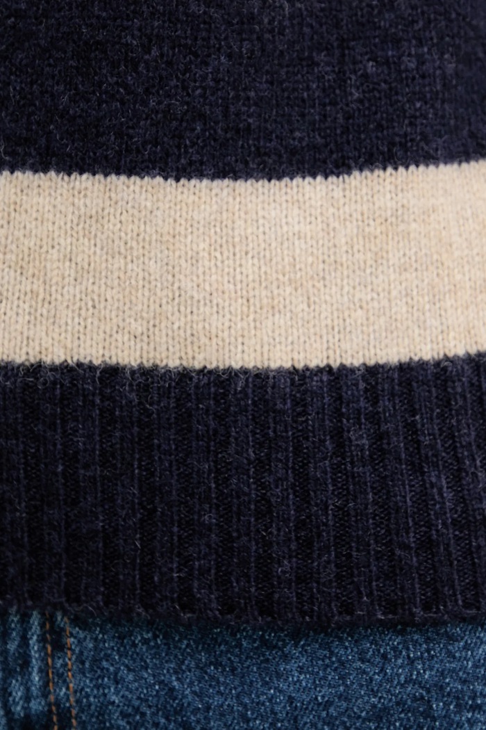 United Colors of Benetton sweter wełniany 103ME107E beżowy