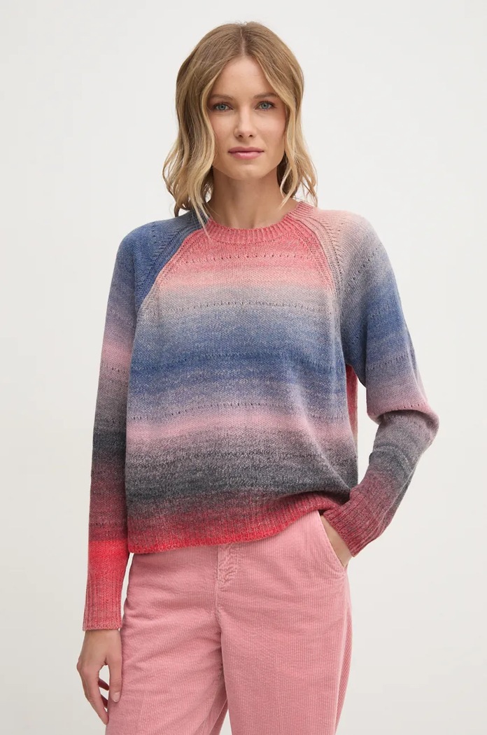 Oblečení Svetr z vlněné směsi United Colors of Benetton 1050D10C0 růžová