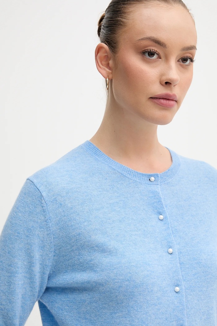 Kardigan dámský vlněný United Colors of Benetton 1002D501U modrá