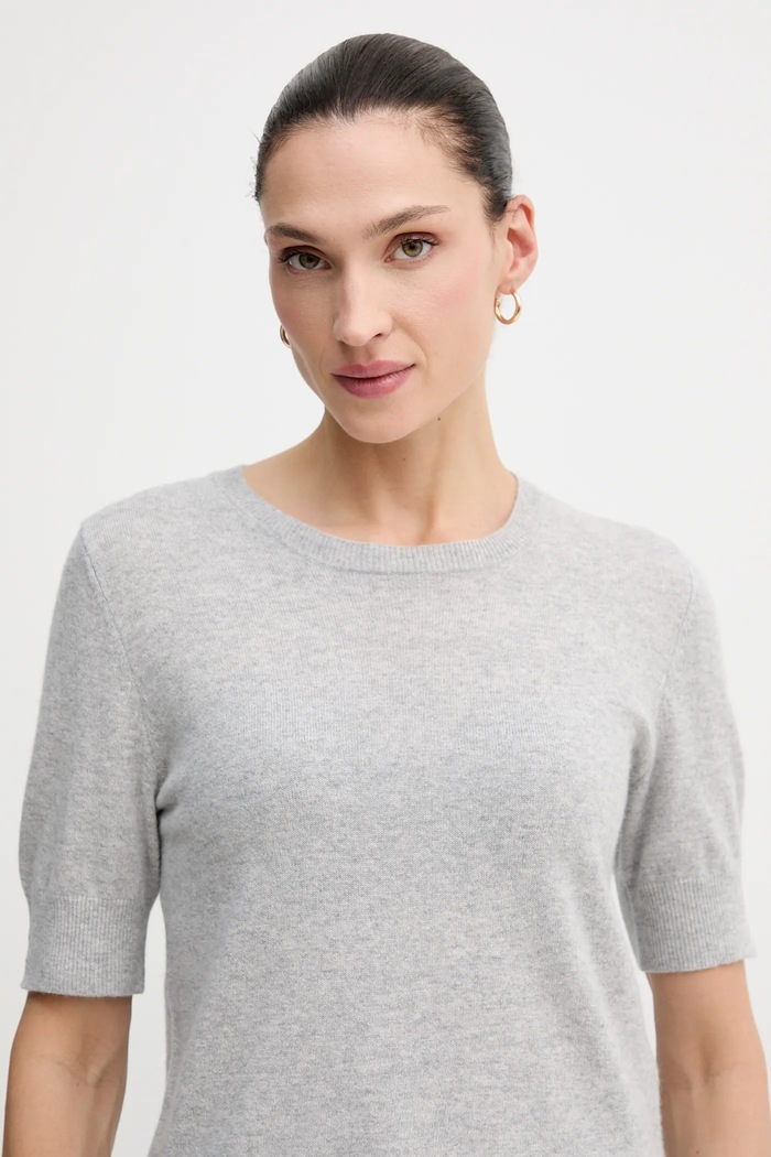 United Colors of Benetton sweter szary 1002D10D2