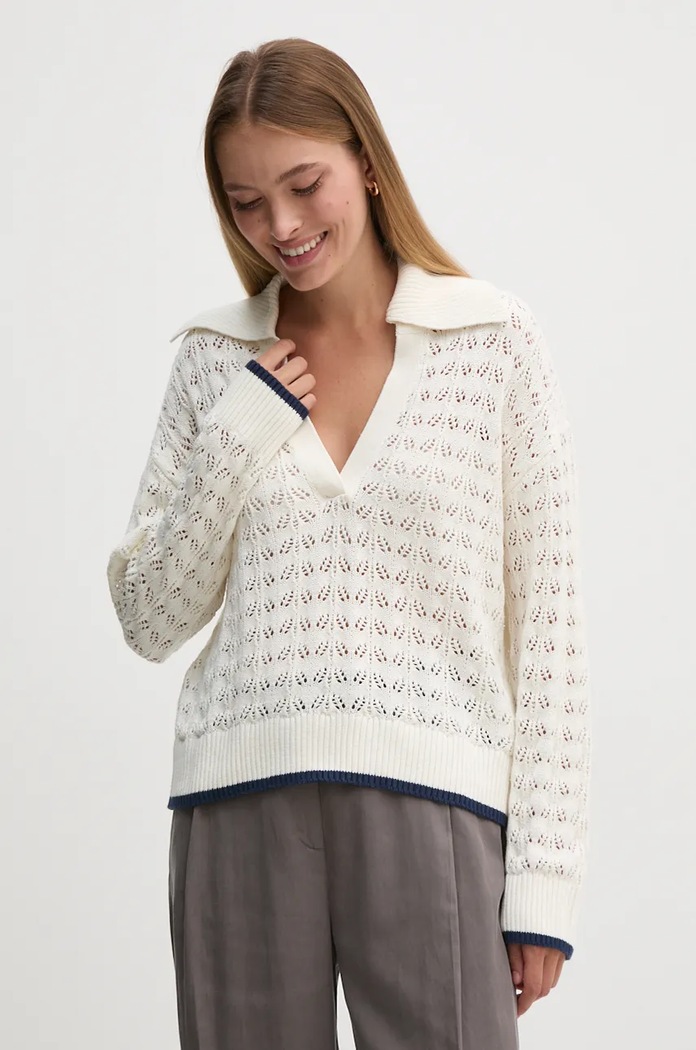 Oblečení Pepe Jeans Svetr Pepe Jeans IVA PL702165 béžová