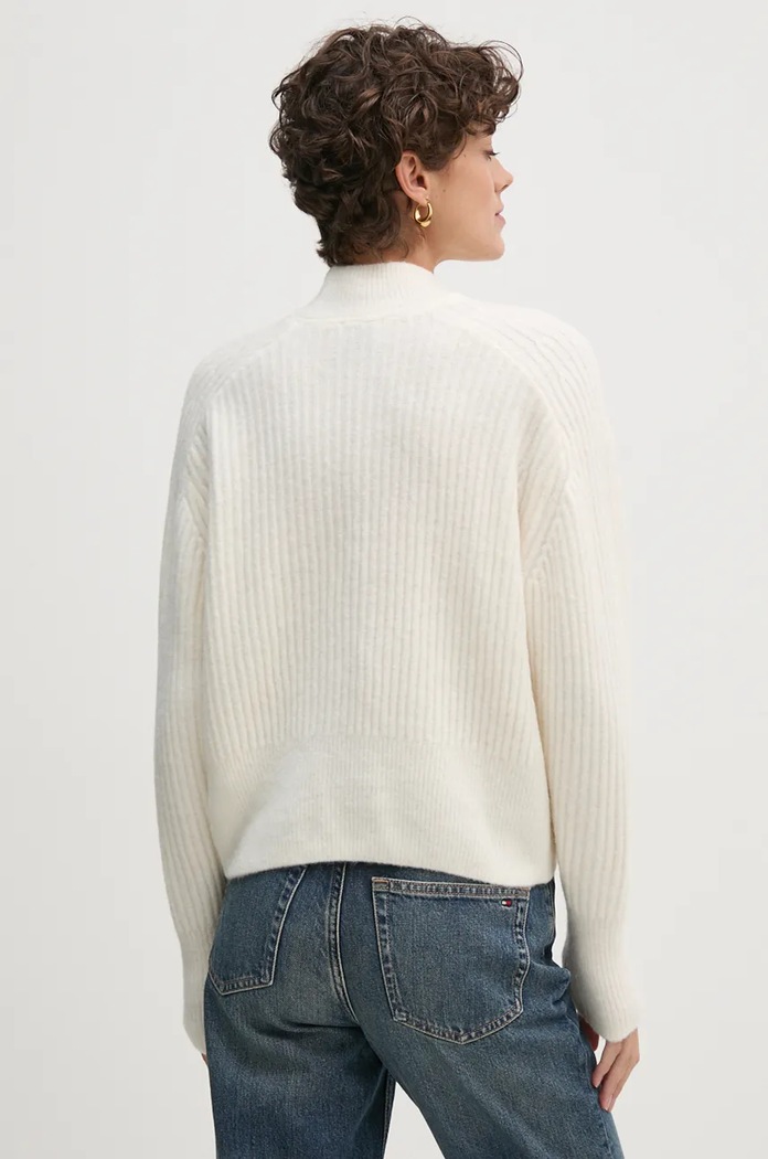 Îmbrăcăminte Pepe Jeans pulover din amestec de lana IRMA PERKINS PL702191 bej