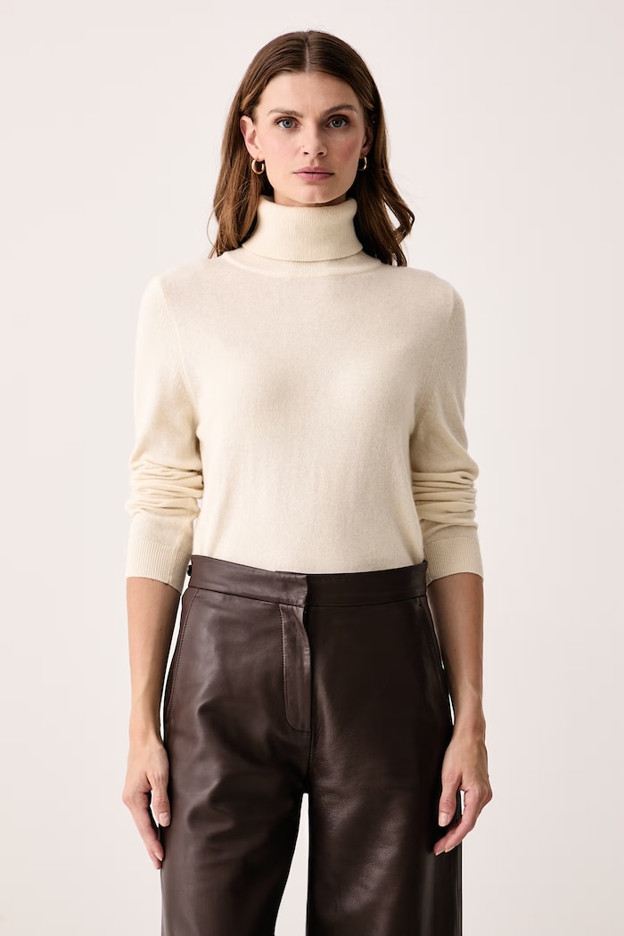 Barbour Golf damski z wełną Pendle Roll beżowy LKN1077