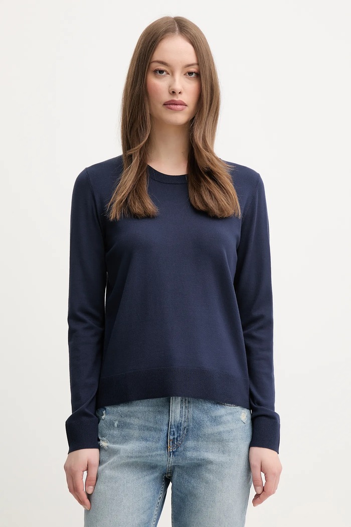 Pulover Sisley mornarsko plava 17Q3M100F