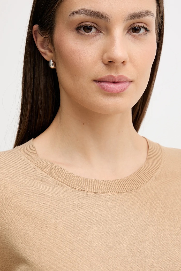 Pulover Sisley bež 17Q3M100F