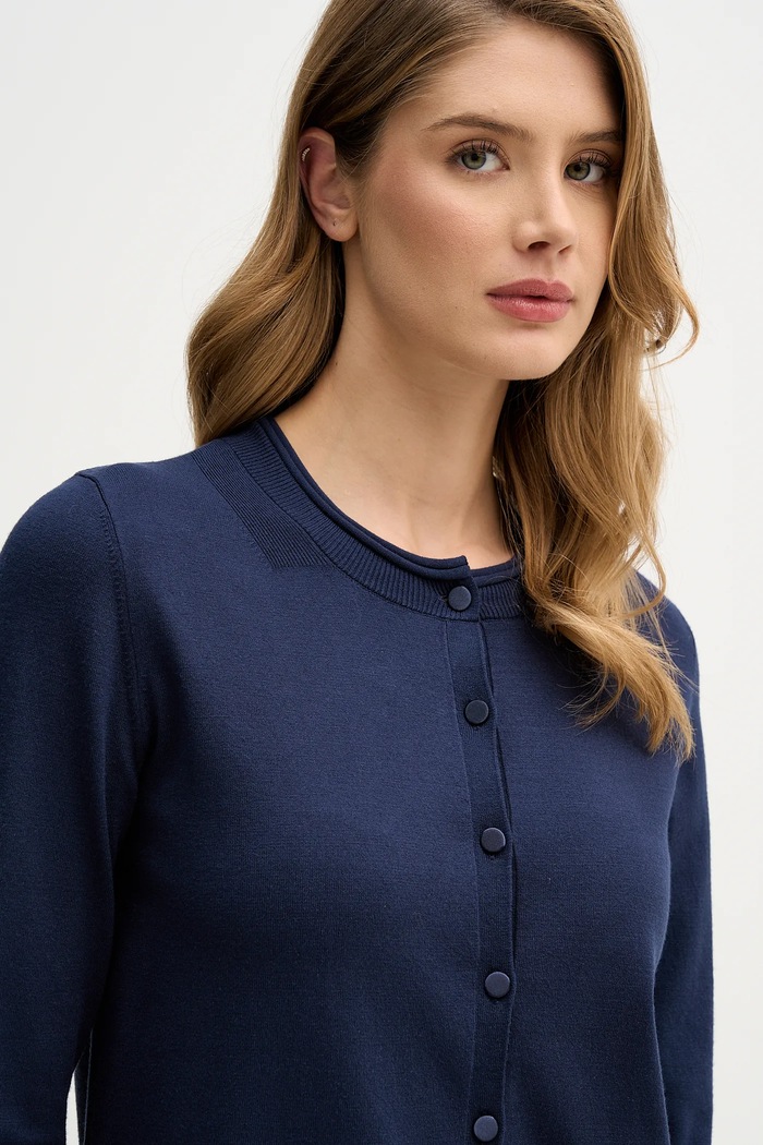Kardigan Sisley námořnická modř 17Q3M5203