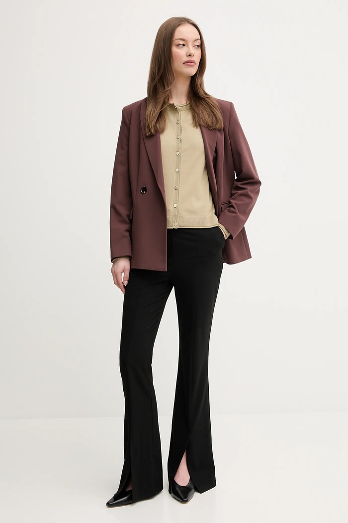 Sisley kardigán 17Q3M5203 zöld AW25